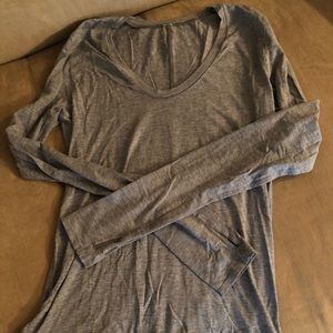 Lululemon grey long sleeve